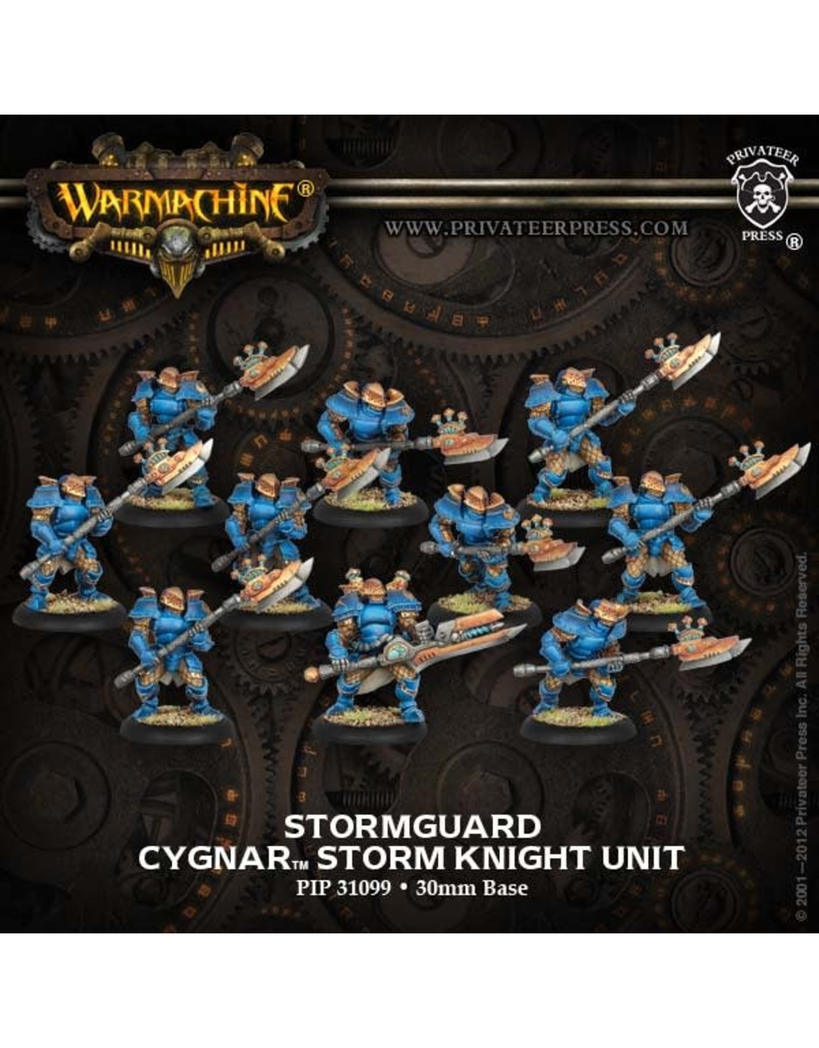 Warmachine Cygnar - Stormguard Storm Kngt
