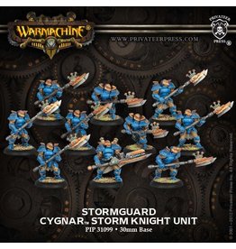 Warmachine Cygnar - Stormguard Storm Kngt