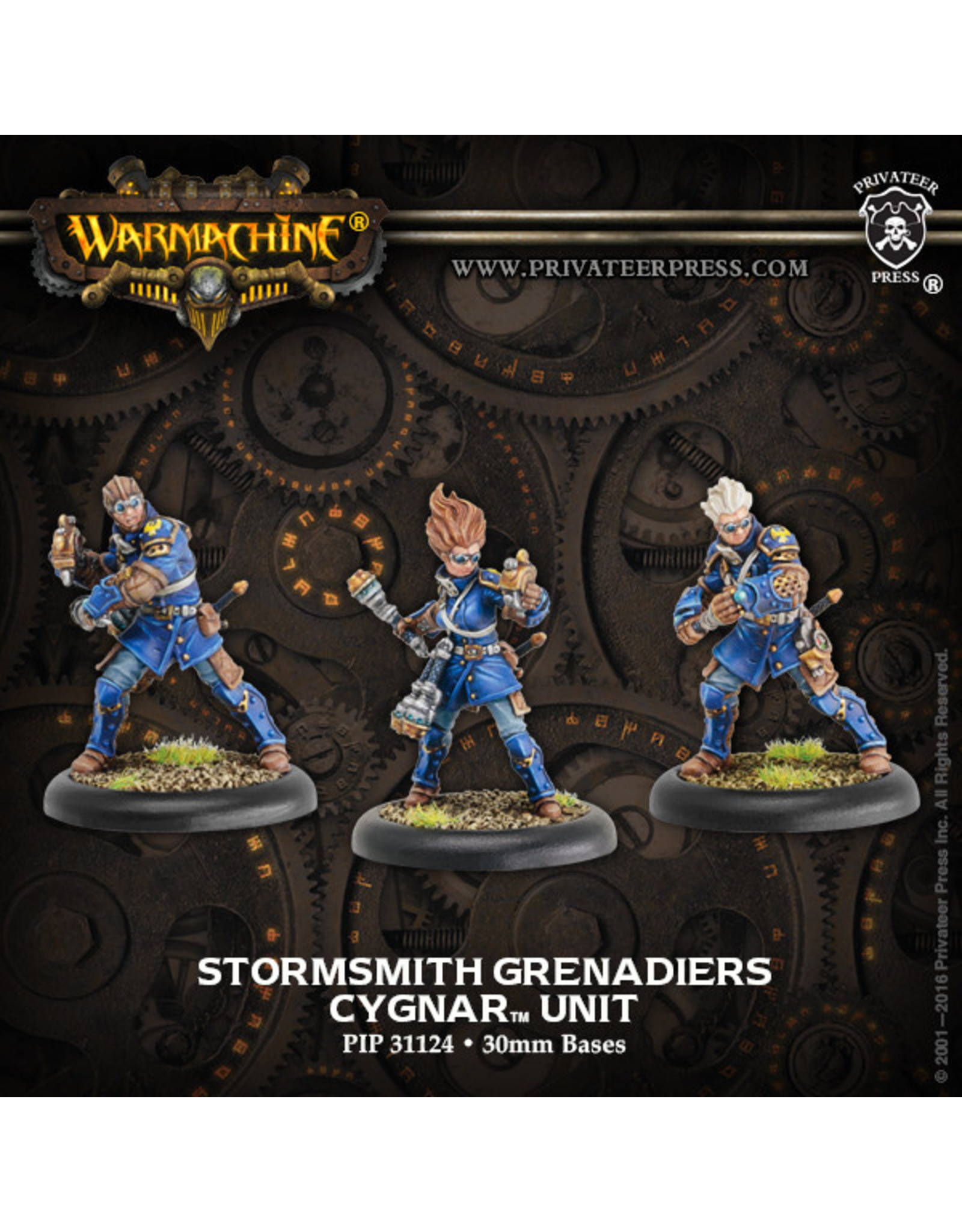 Warmachine Cygnar - Stormsmith Grenadiers