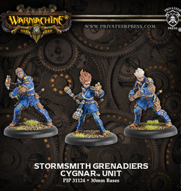 Warmachine Cygnar - Stormsmith Grenadiers