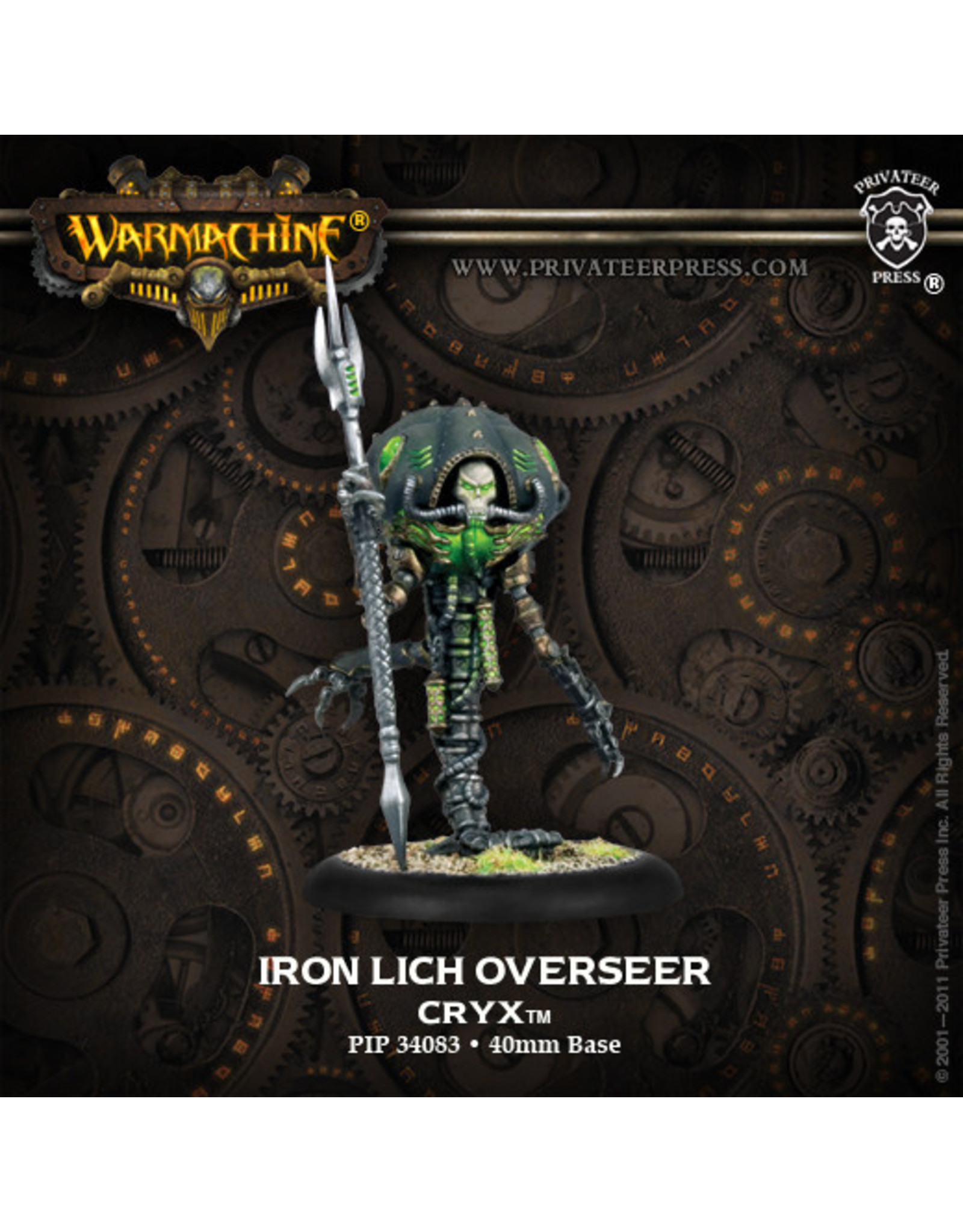 Warmachine Cryx - Iron Lich Overseer