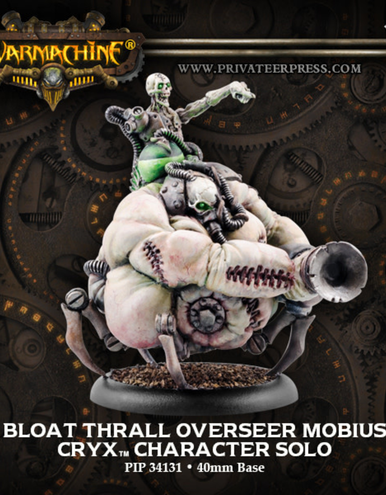 Warmachine Cryx - Bloat Thrall Overseer Mobius