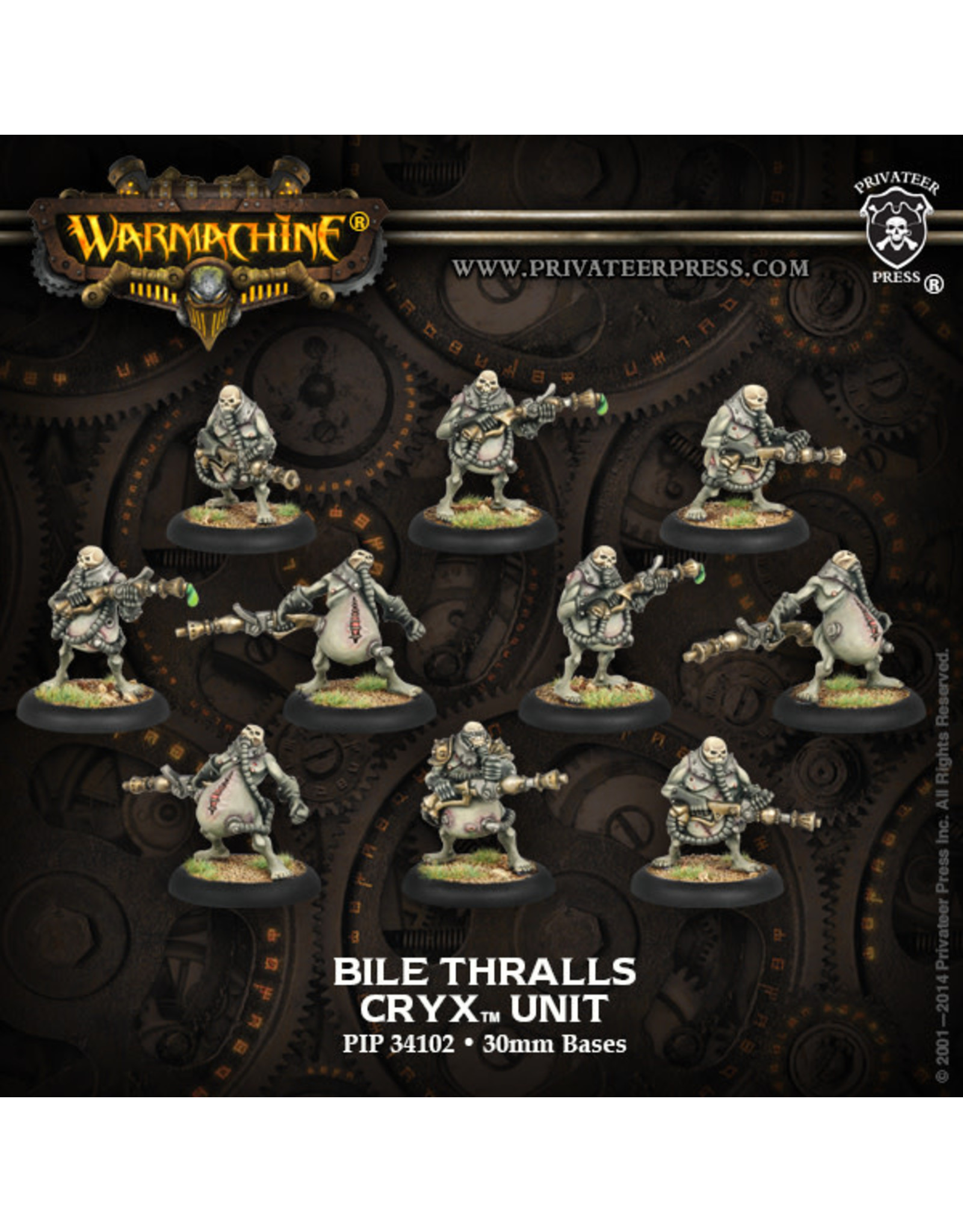 Warmachine Cryx - Bile Thralls Unit