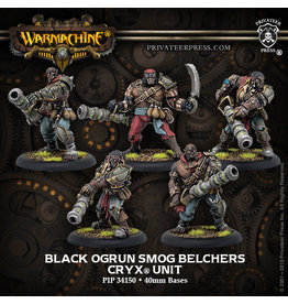 Warmachine Cryx - Black Ogrun Smog Belcher