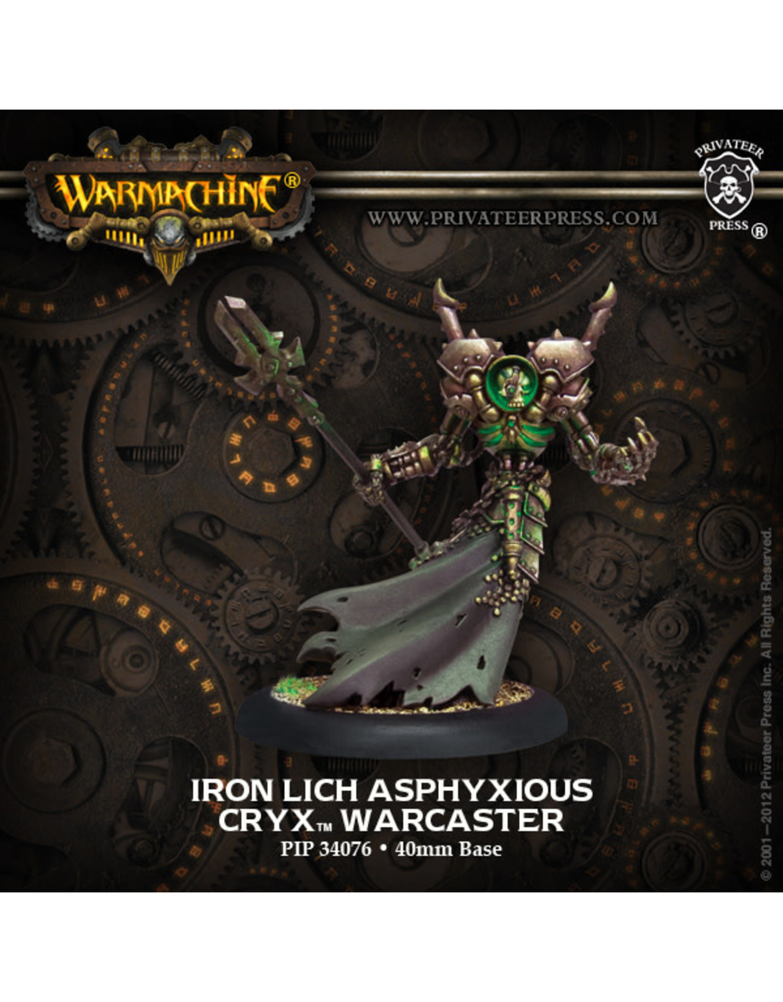 Warmachine Cryx - Iron Lich Asphyxious