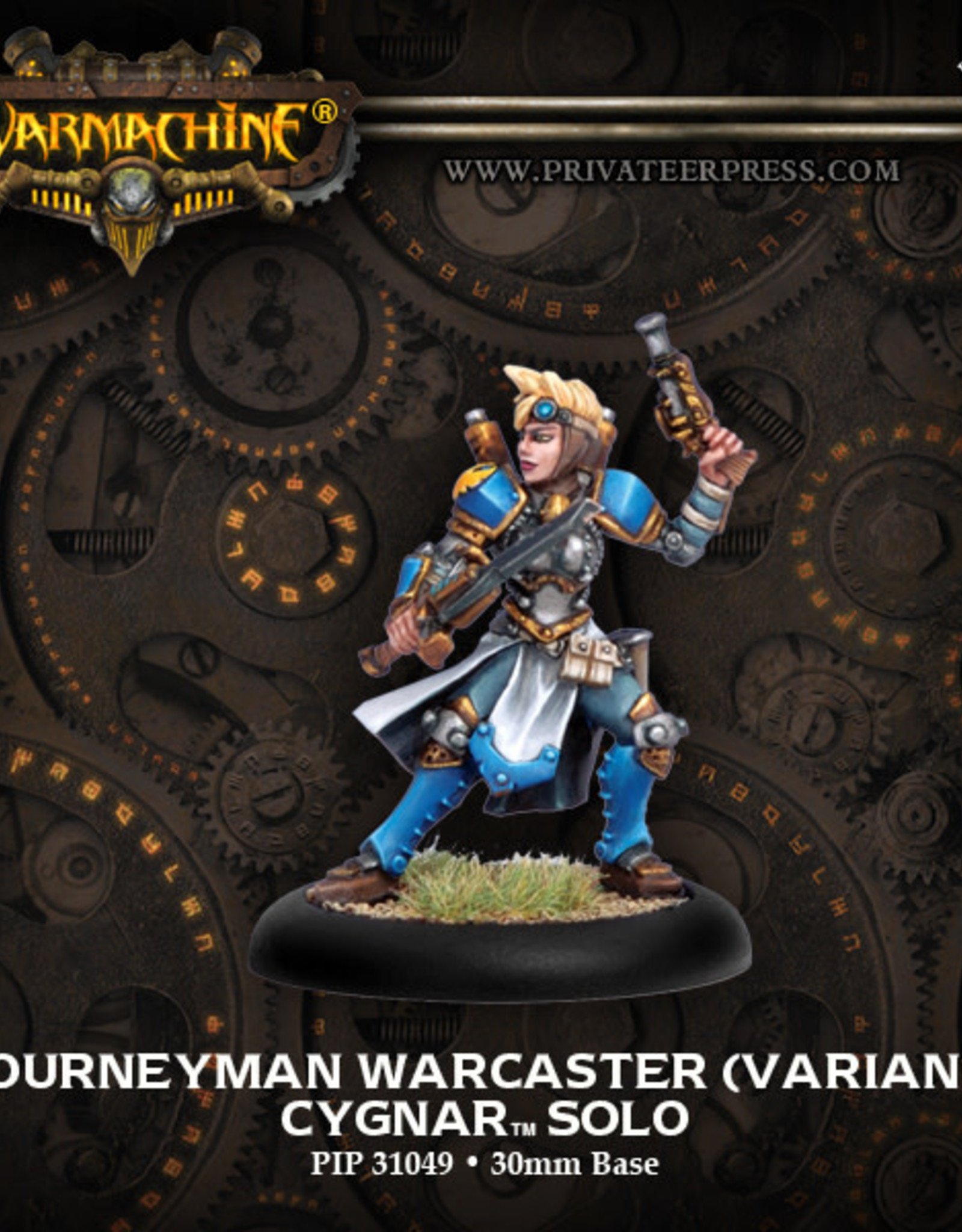 Warmachine Cygnar - Journeyman Caster (v)