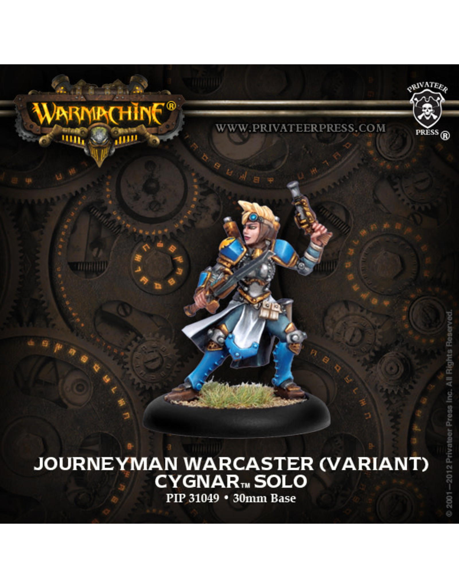 Warmachine Cygnar - Journeyman Caster (v)
