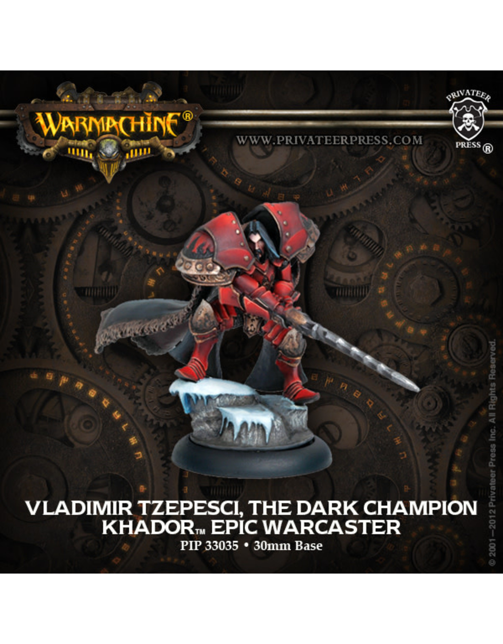Warmachine Khador - Epic Vlad the Dark Champion