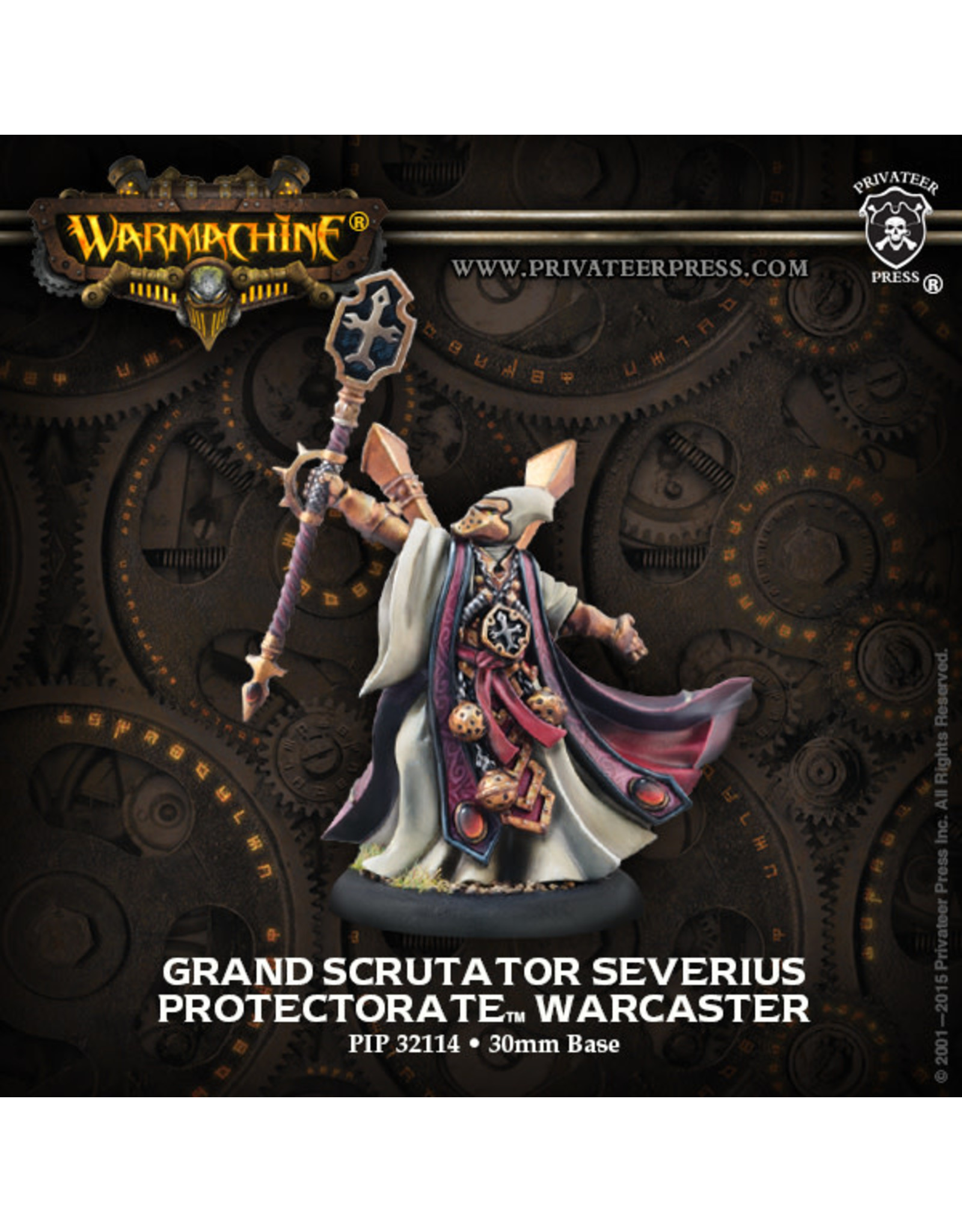 Warmachine Protectorate - Grand Scrutator Severius