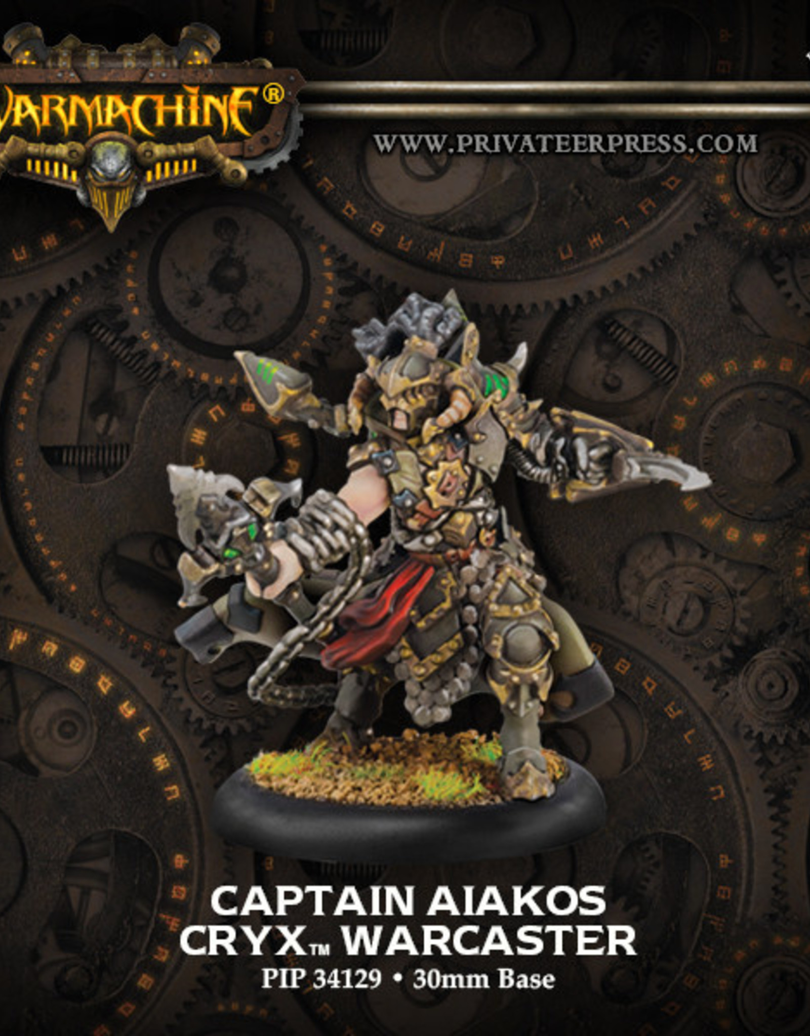 Warmachine Cryx - Captain Aiakos