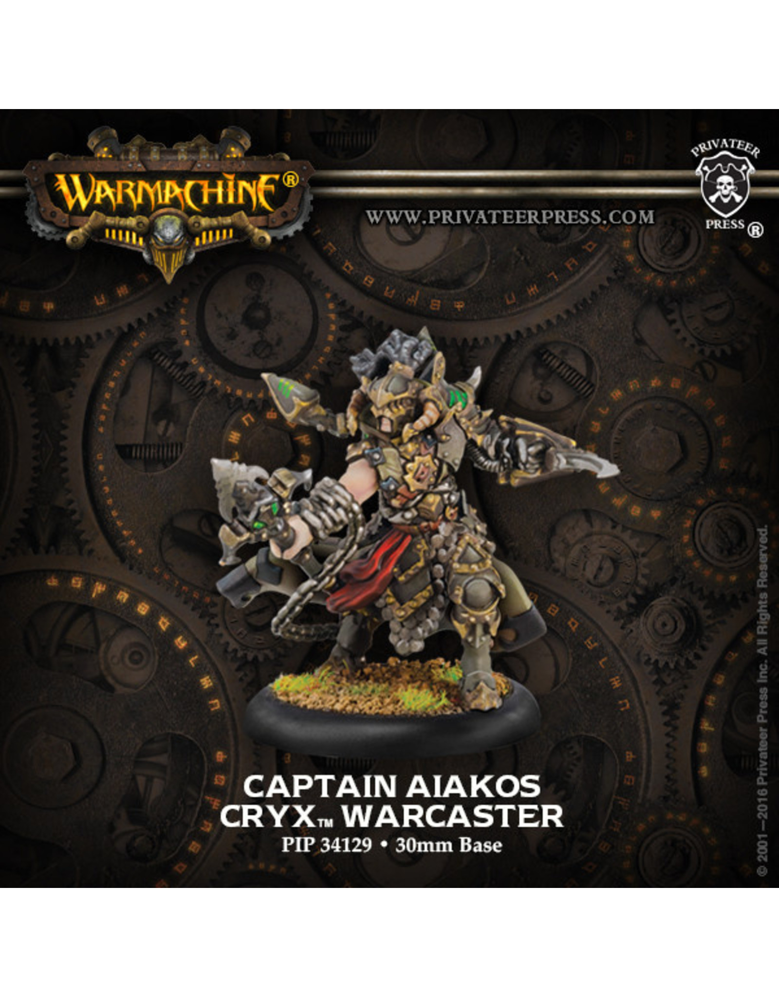 Warmachine Cryx - Captain Aiakos