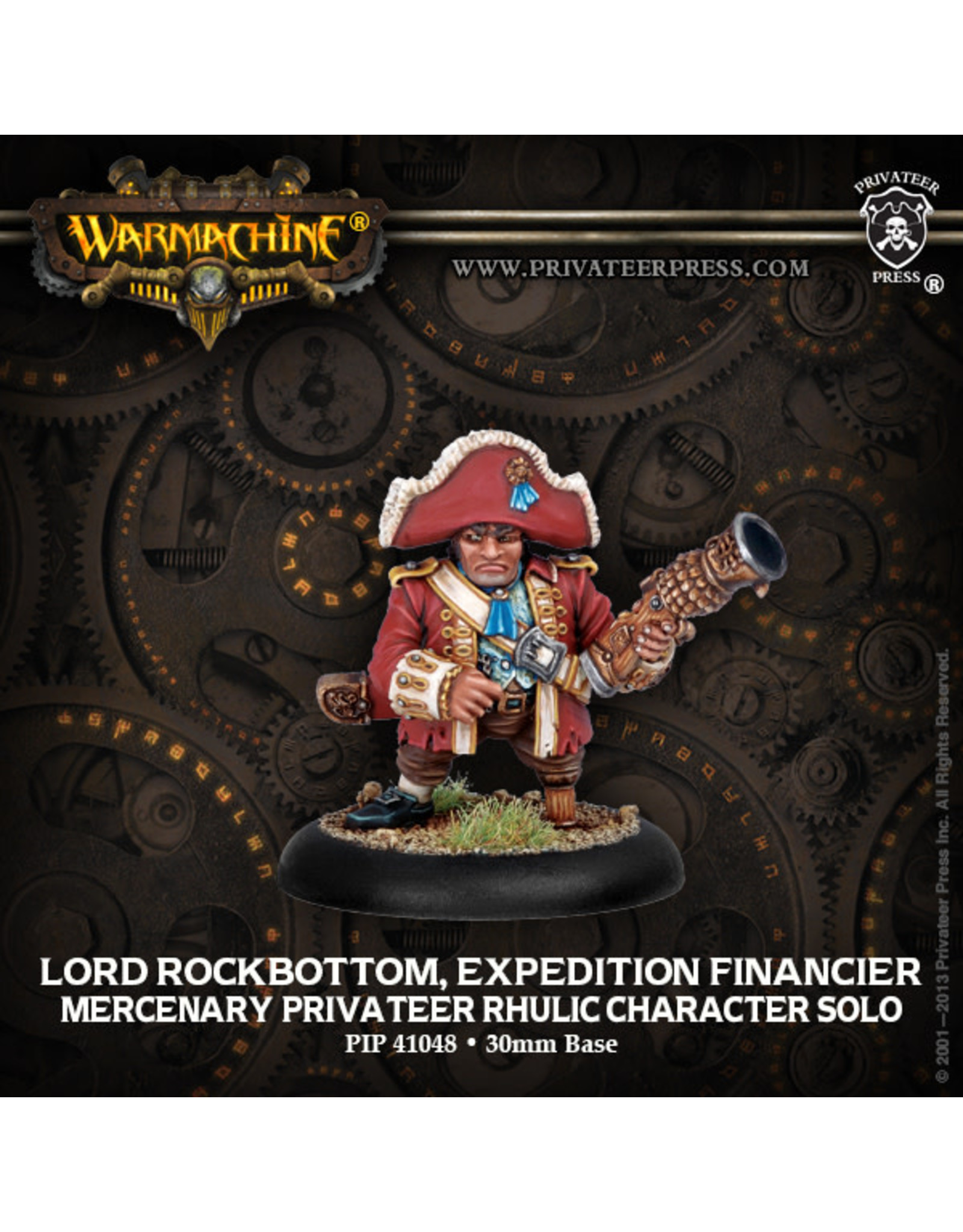 Warmachine Mercenaries - Lord Rock Bottom