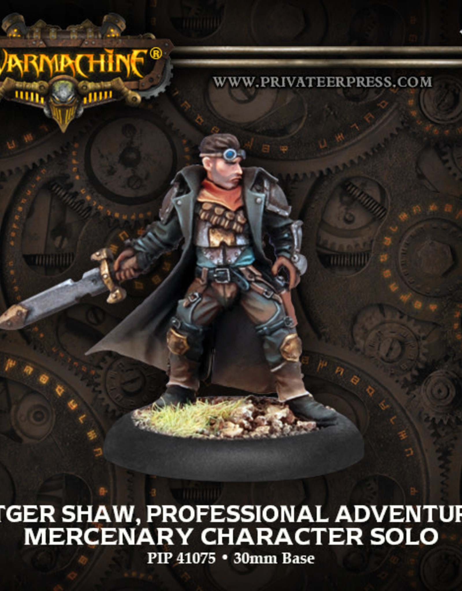 Warmachine Mercenaries - Rutger Shaw
