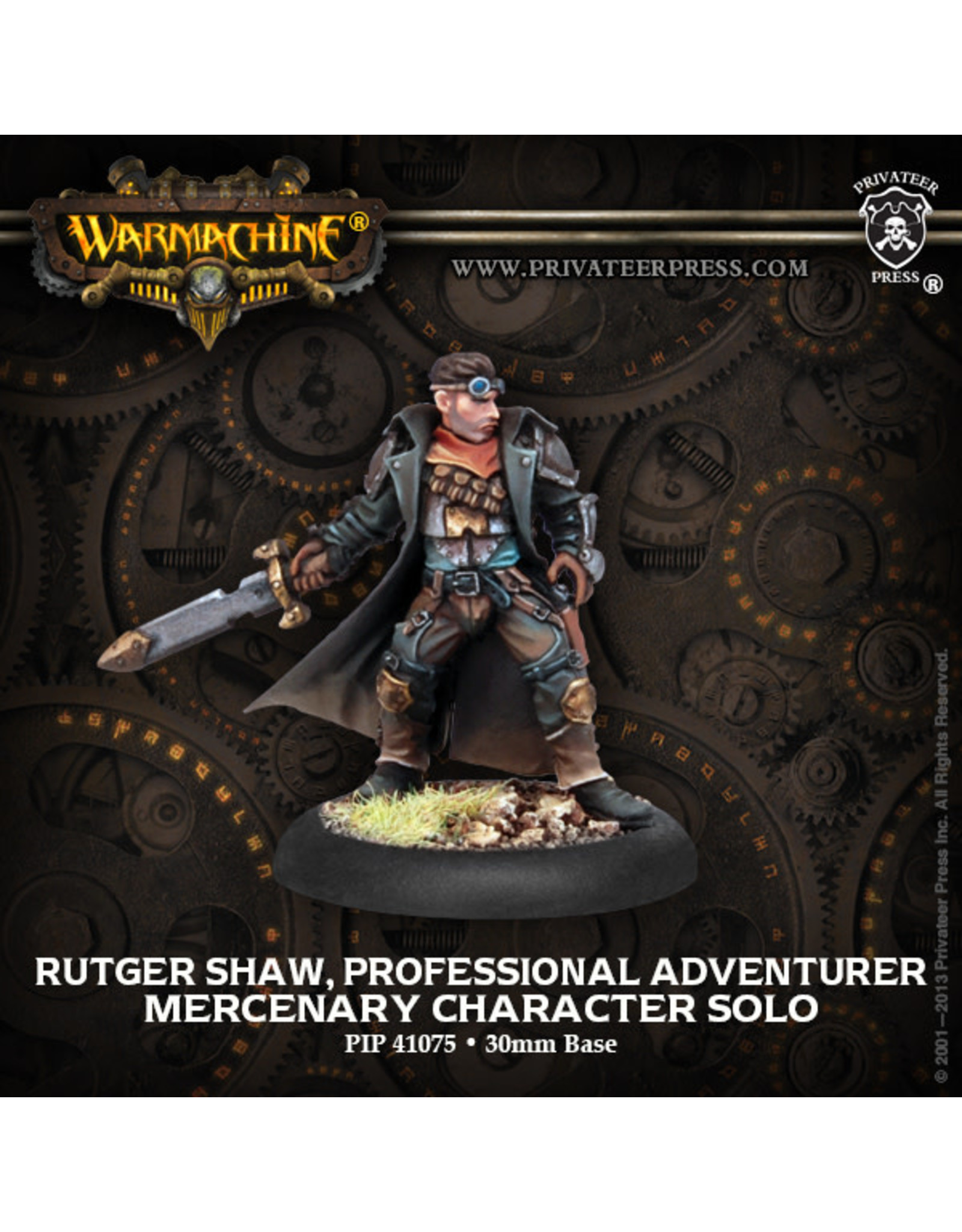 Warmachine Mercenaries - Rutger Shaw