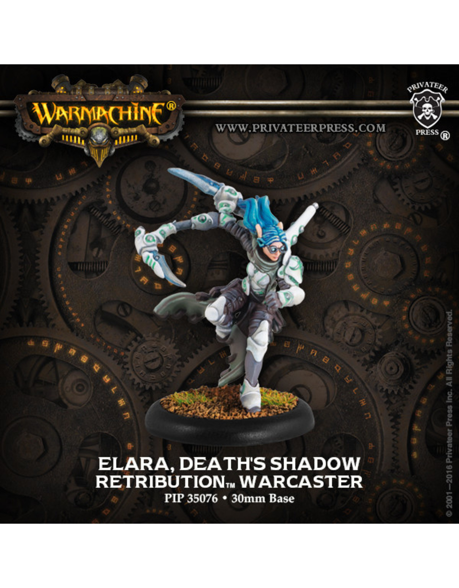 Warmachine Scyrah - Elara, Death's Shadow