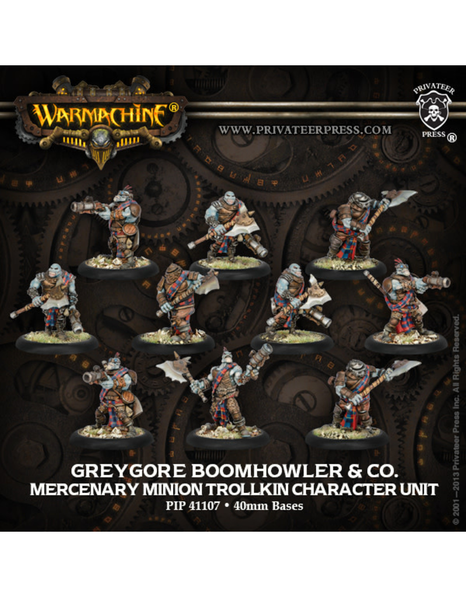 Warmachine Mercenaries - Boomhowler & CO