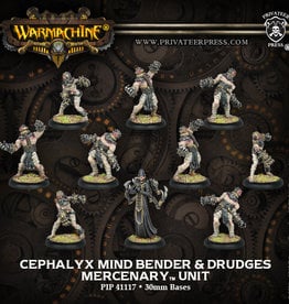 Warmachine Mercenaries - Cephalyx Mind Bender & Drudges