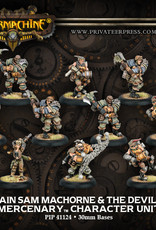 Warmachine Mercenaries - Captain Sam Machorne & Devil Dogs