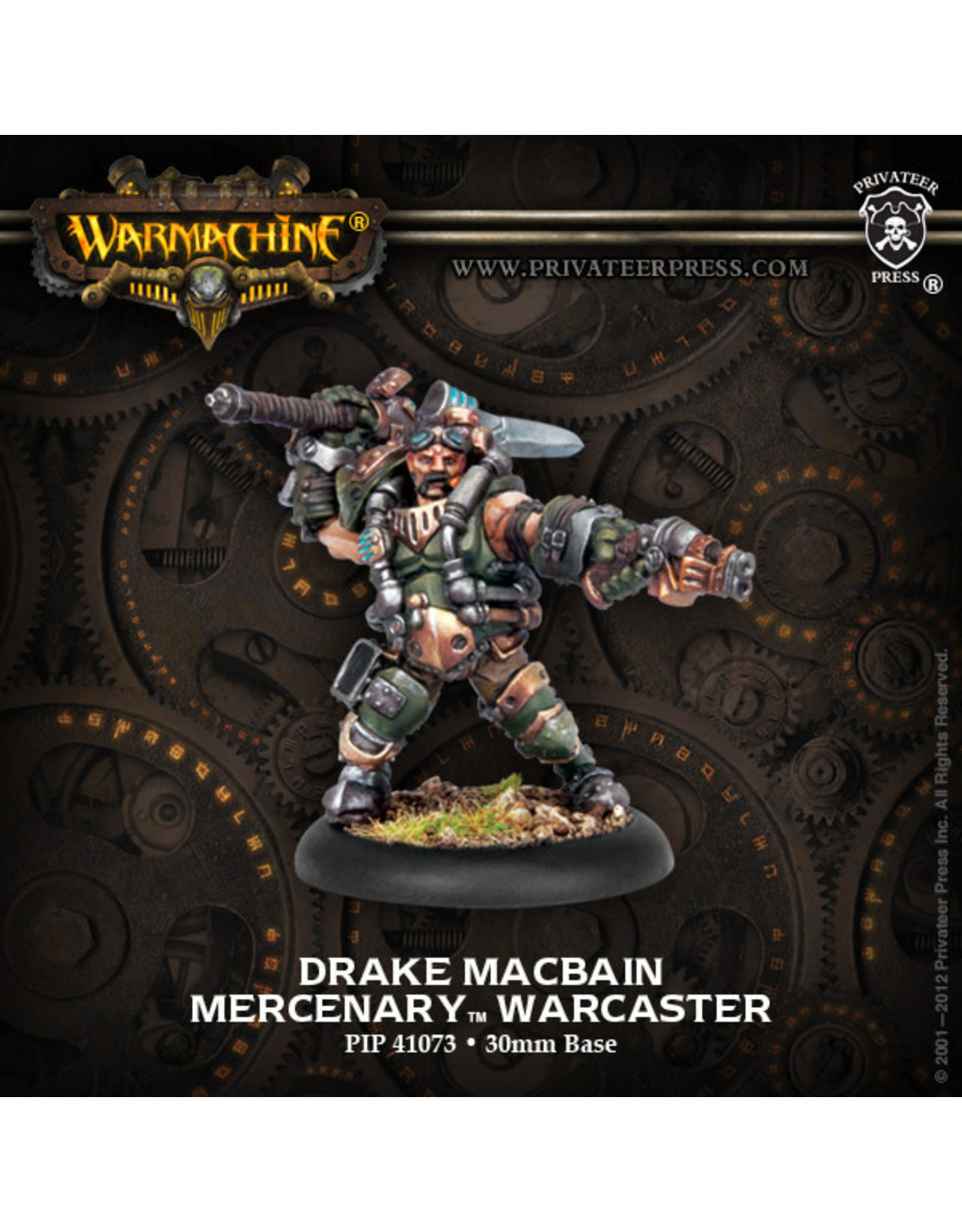 Warmachine Mercenaries - Drake MacBain