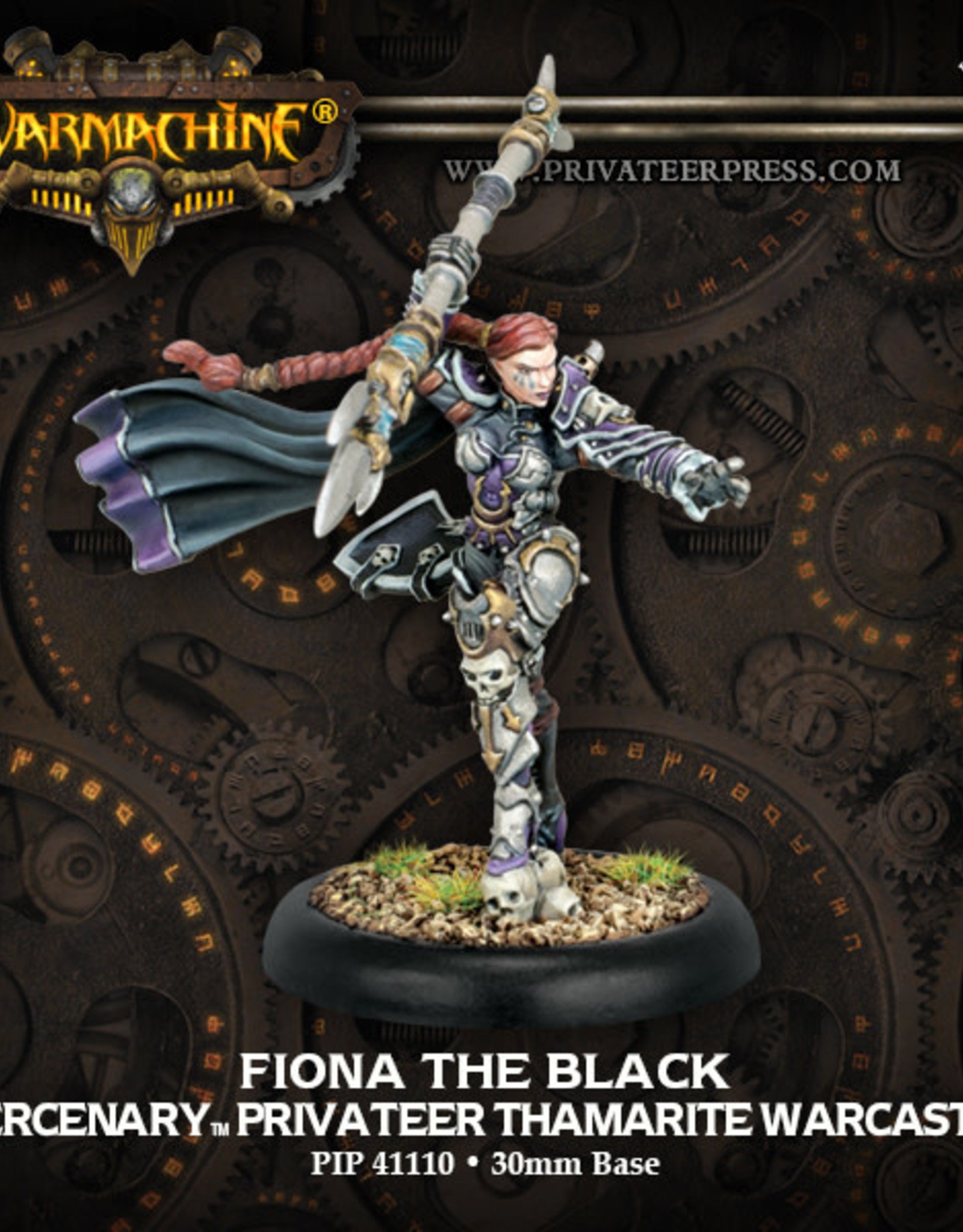 Warmachine Mercenaries - Fiona the Black