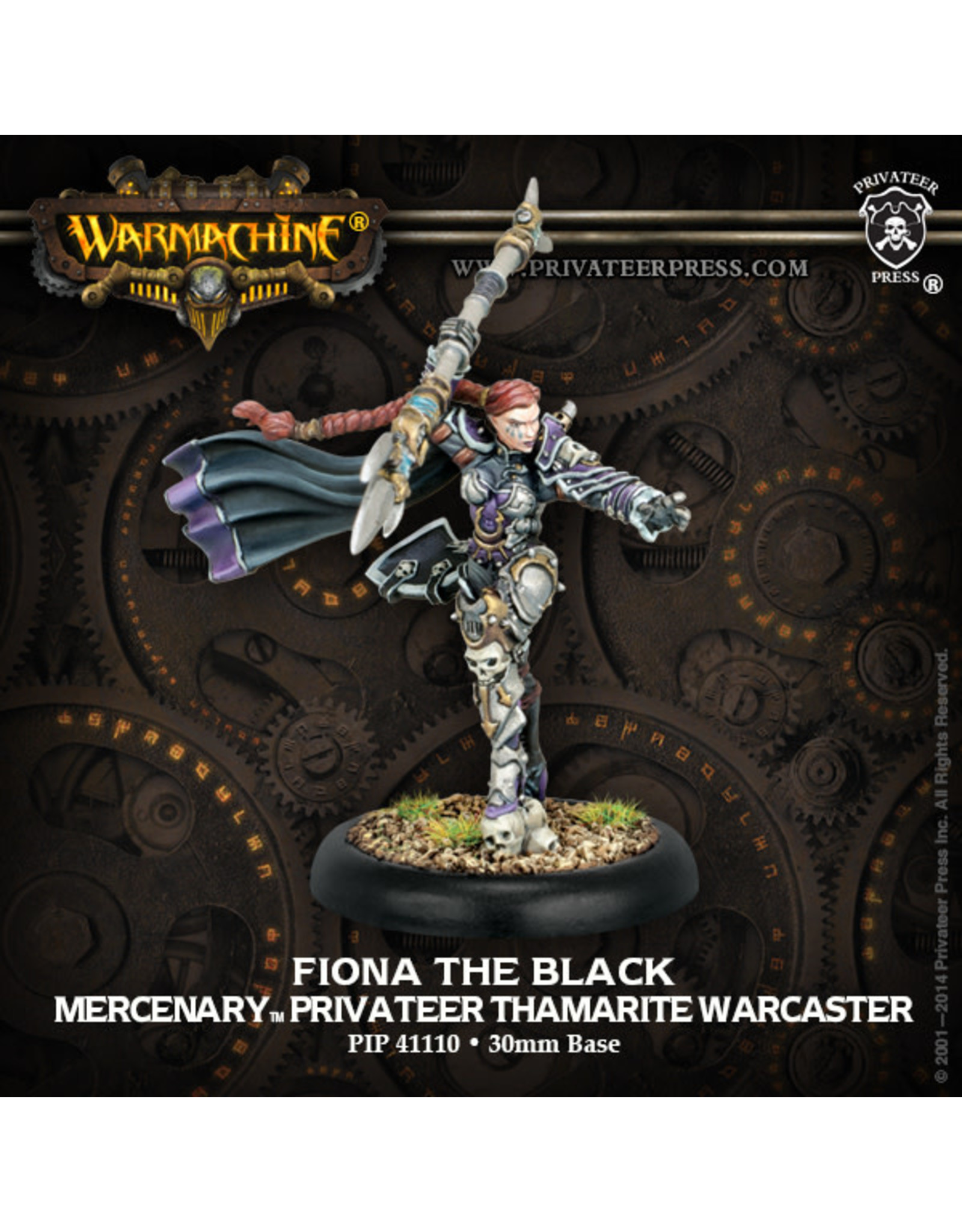 Warmachine Mercenaries - Fiona the Black