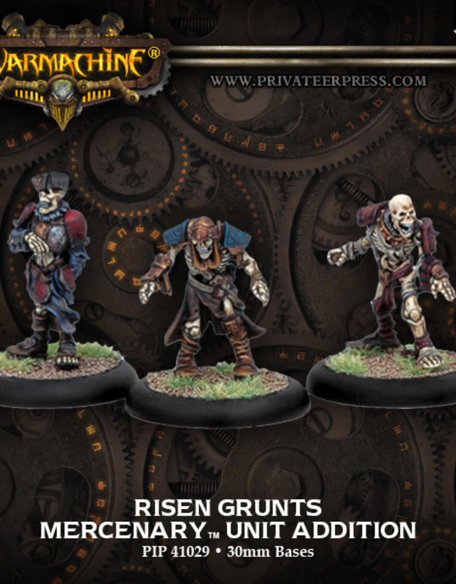 Warmachine Mercenaries - Risen Blister (3)