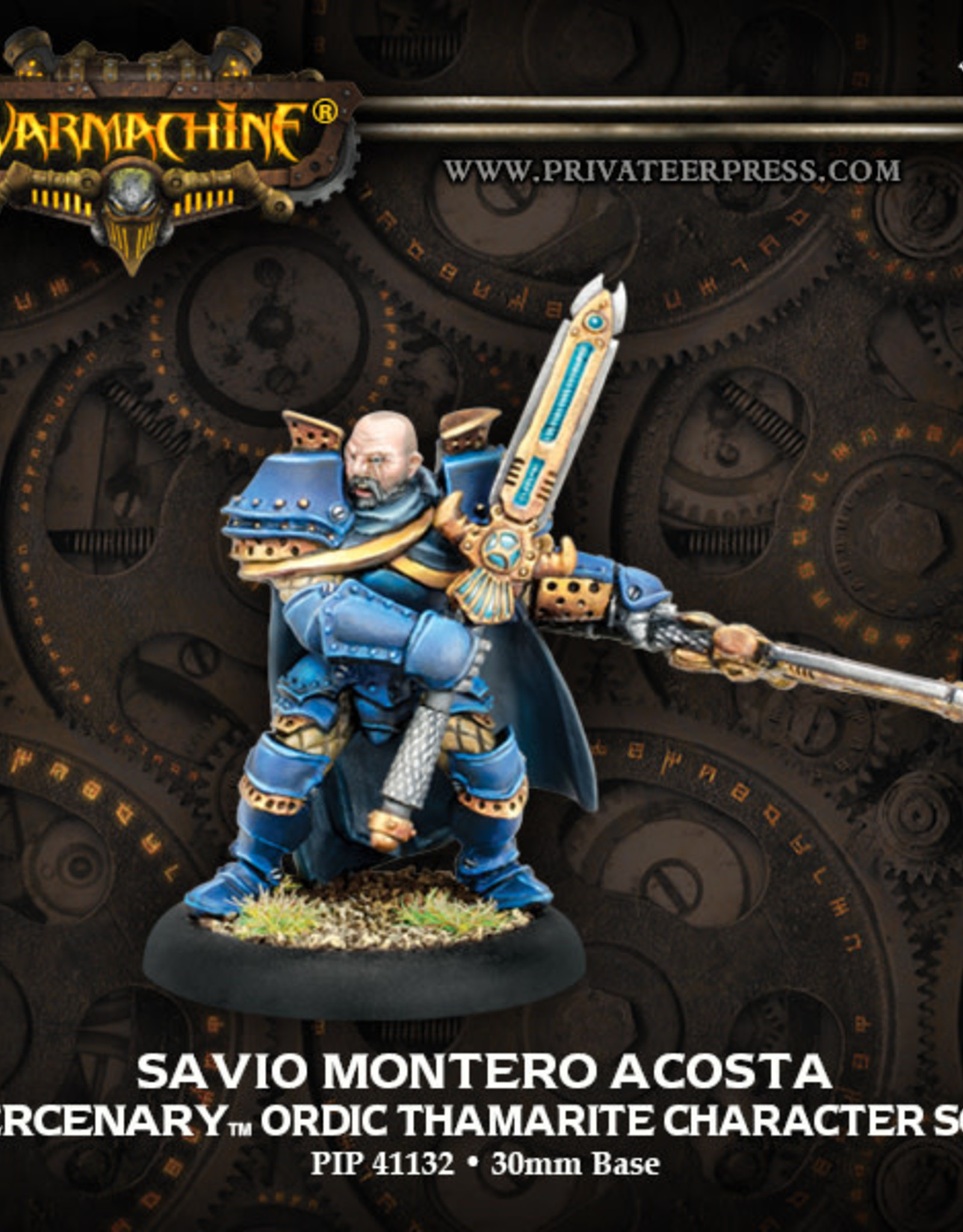 Warmachine Mercenaries - Savio Montero Aco