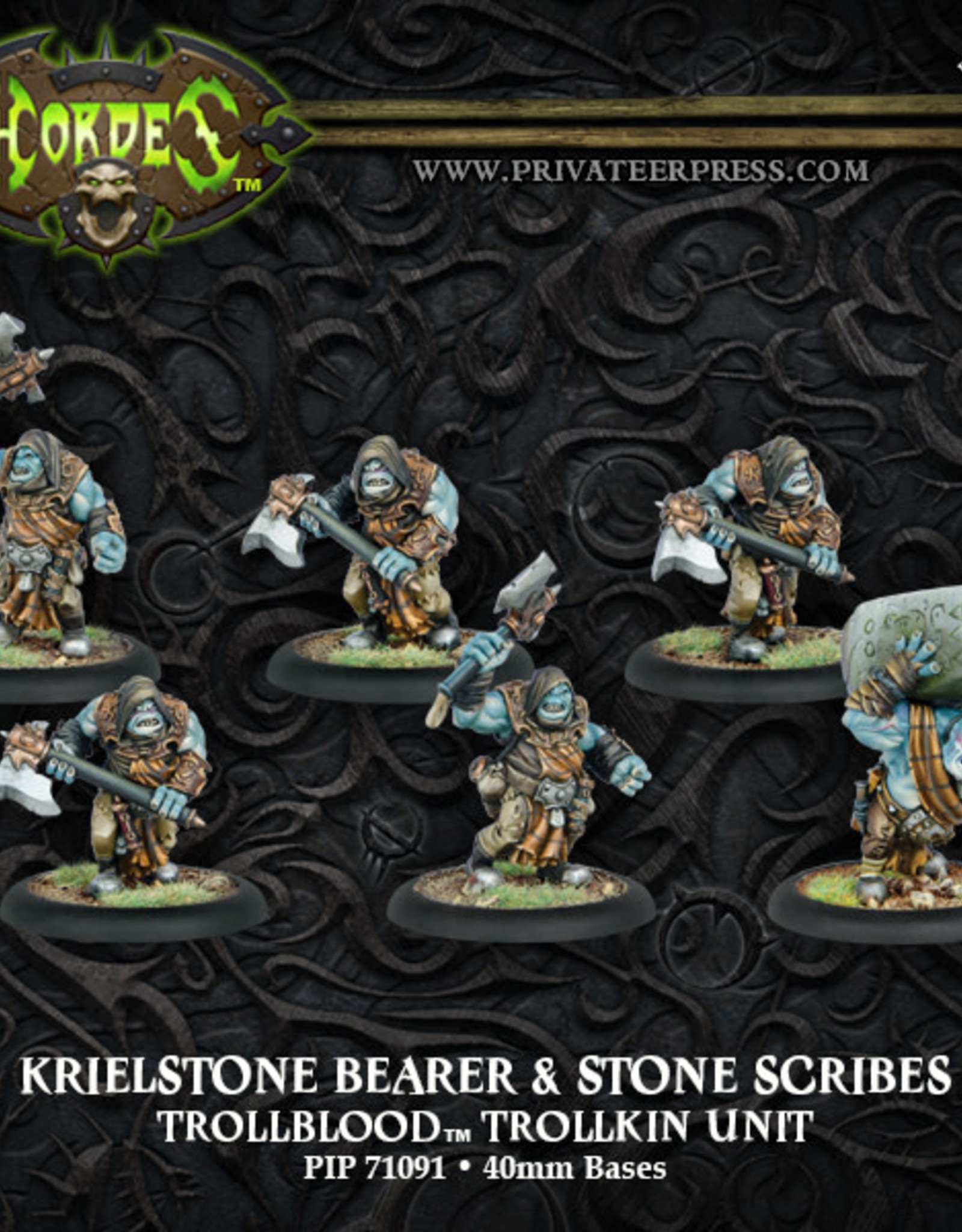 Hordes Trollbloods - Krielstone Bearer & Stone Scribes
