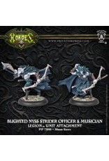 Hordes Everblight - Blighted Nyss Strider Officer & Musician