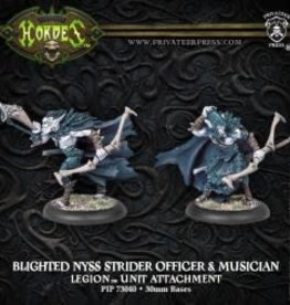 Hordes Everblight - Blighted Nyss Strider Officer & Musician