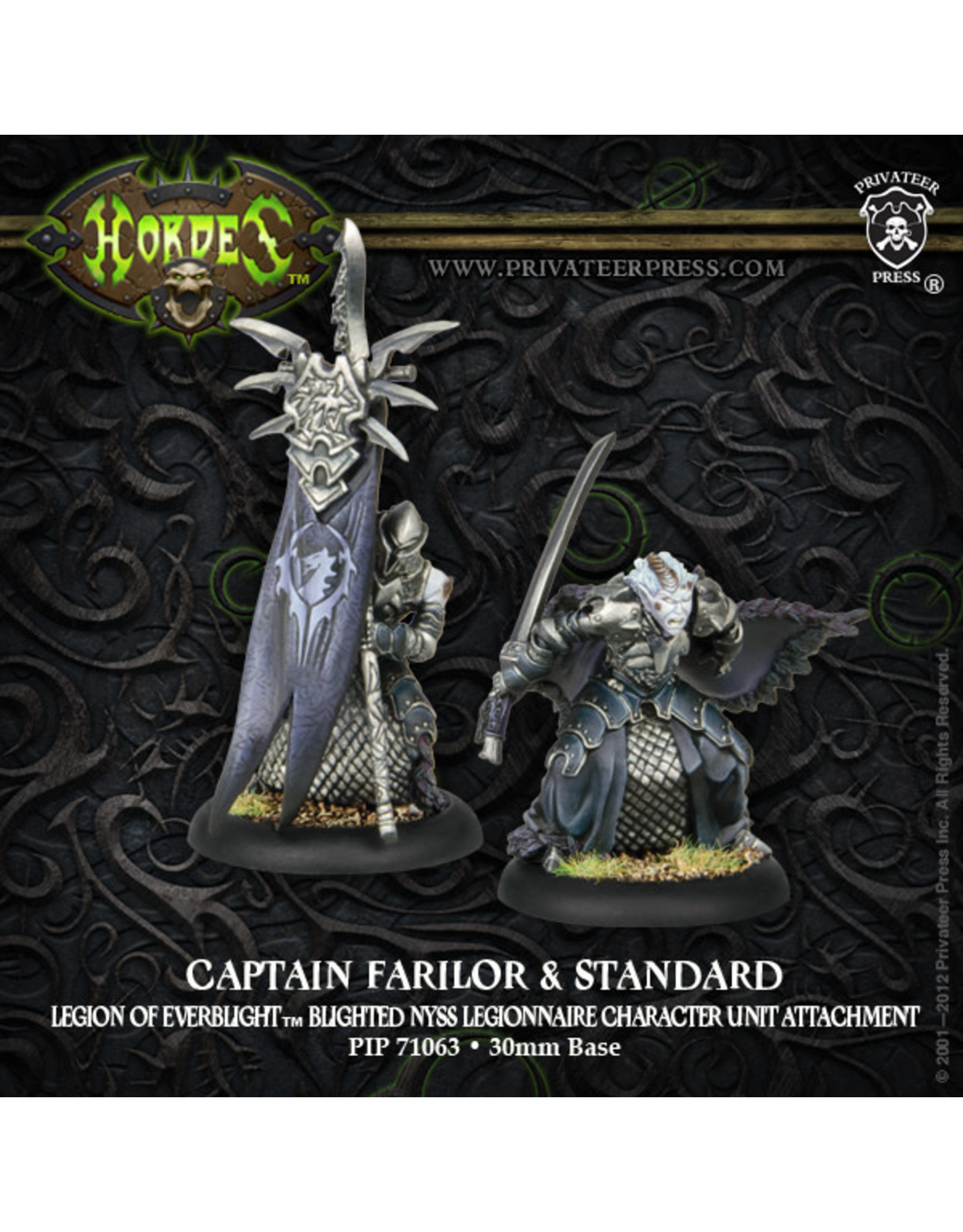Hordes Everblight - Captain Farilor & Standard