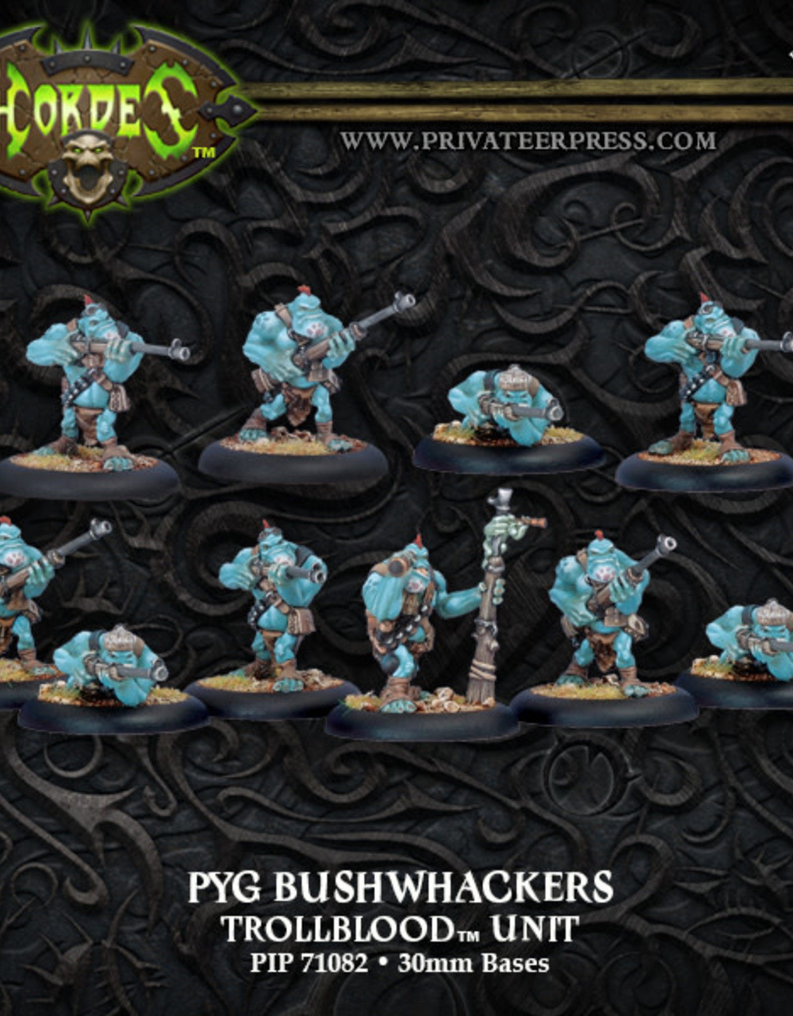 Hordes Trollbloods - Pyg Bushwackers Full Unit