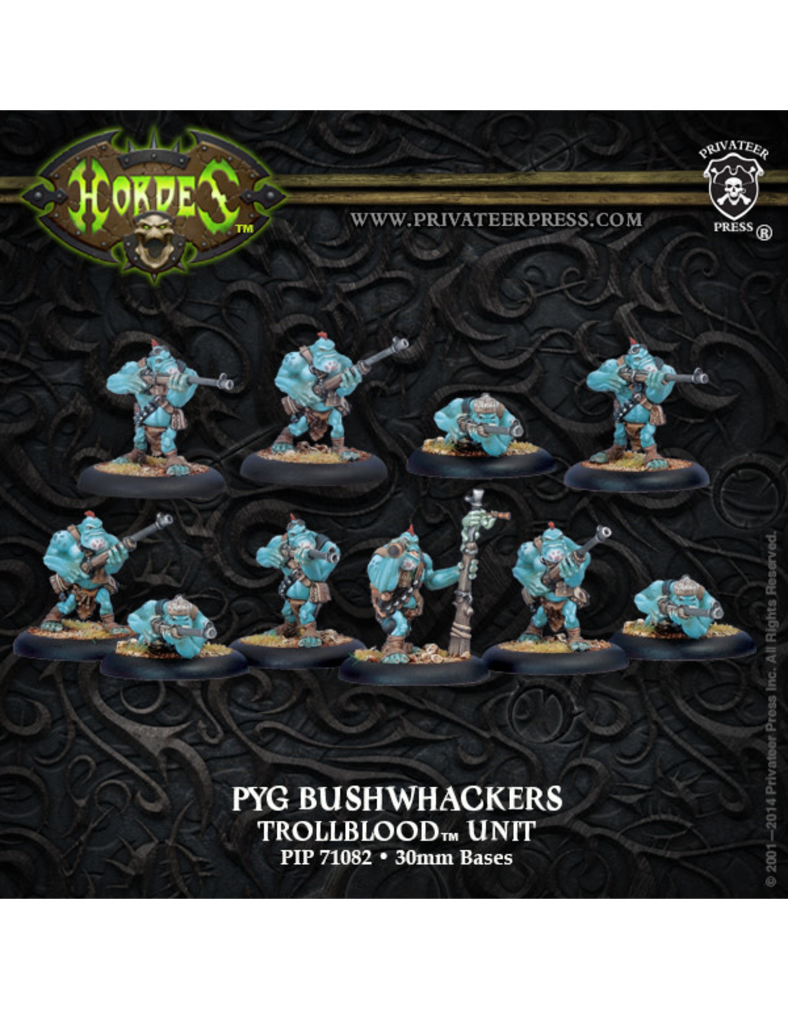 Hordes Trollbloods - Pyg Bushwackers Full Unit