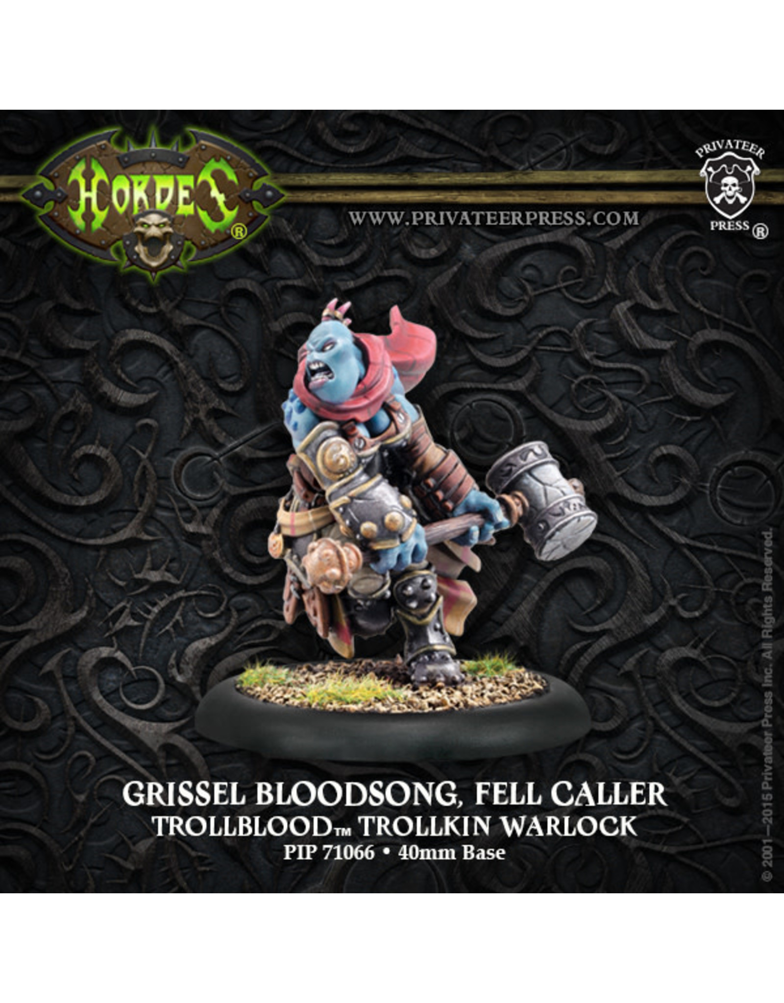 Hordes Trollbloods - Grissel Bloodsong Resculpt