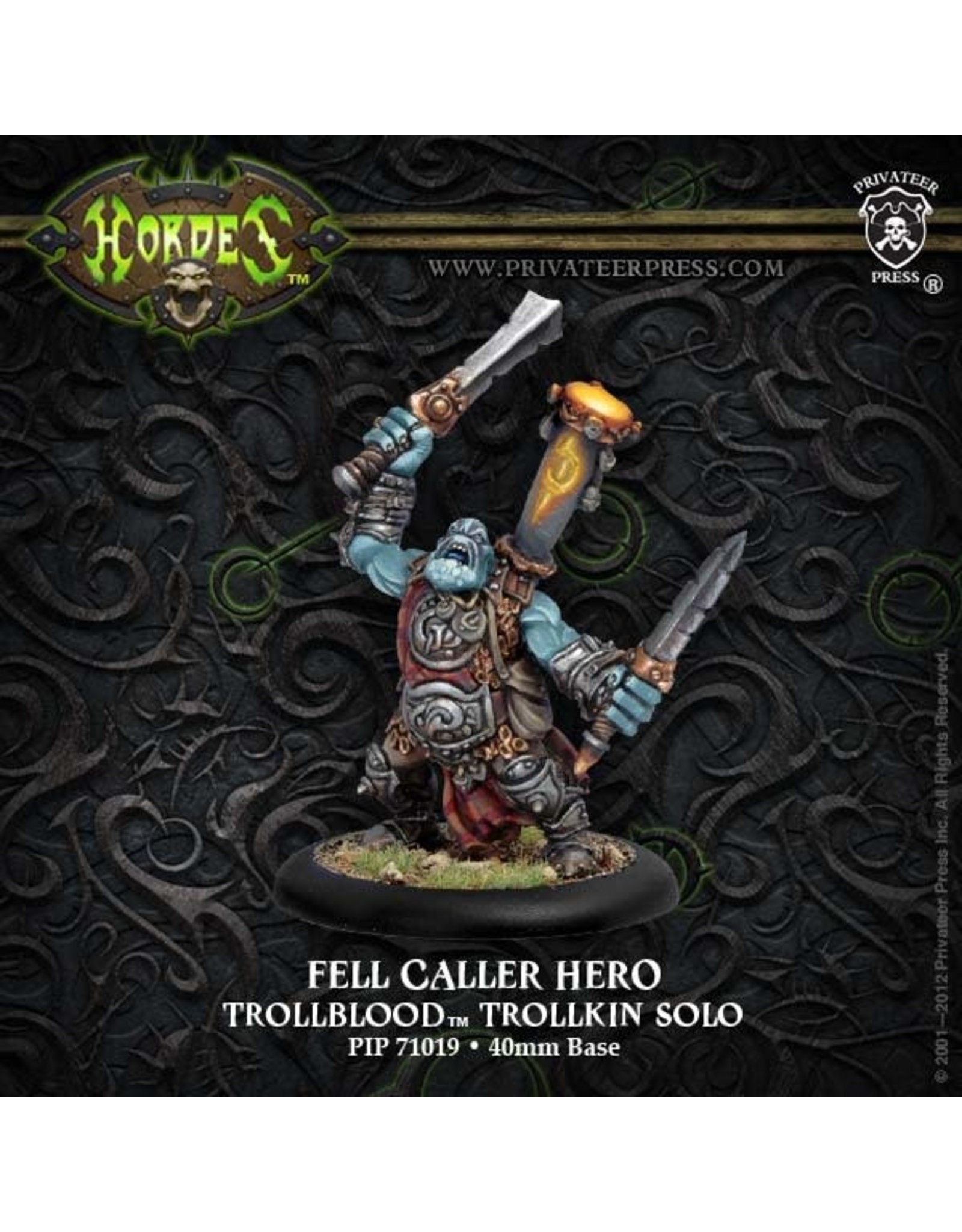 Hordes Trollbloods Fell Caller Hero