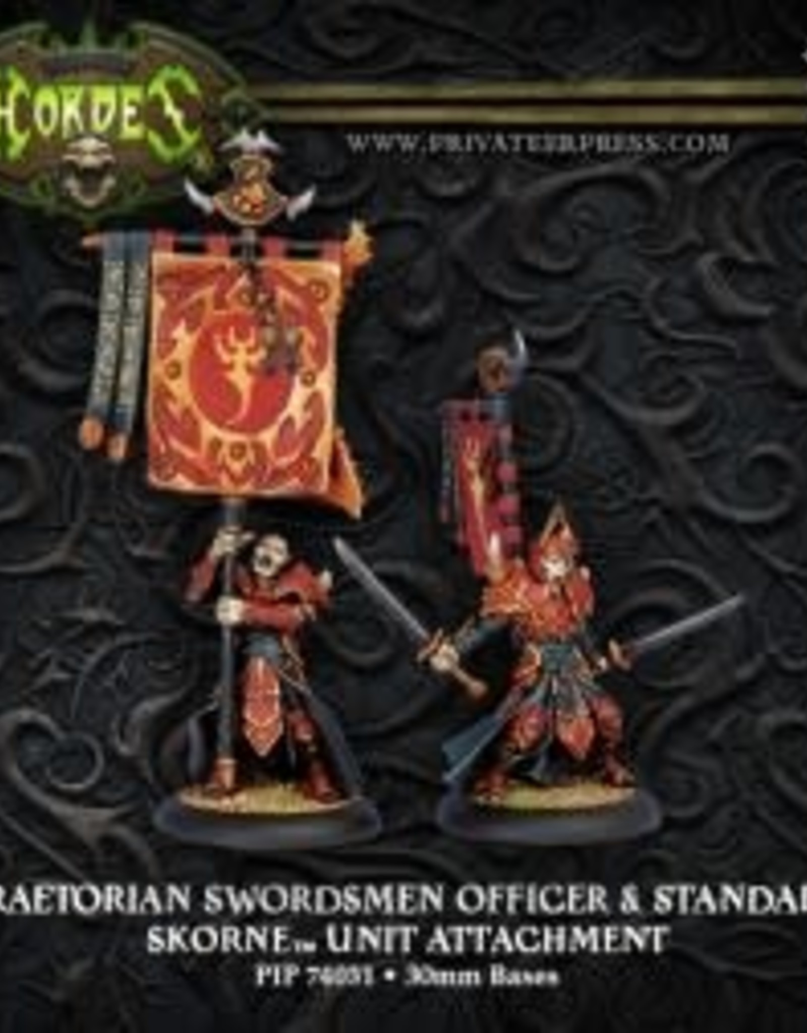 Hordes Skorne - Praetorian Swordsmen Officer & Standard