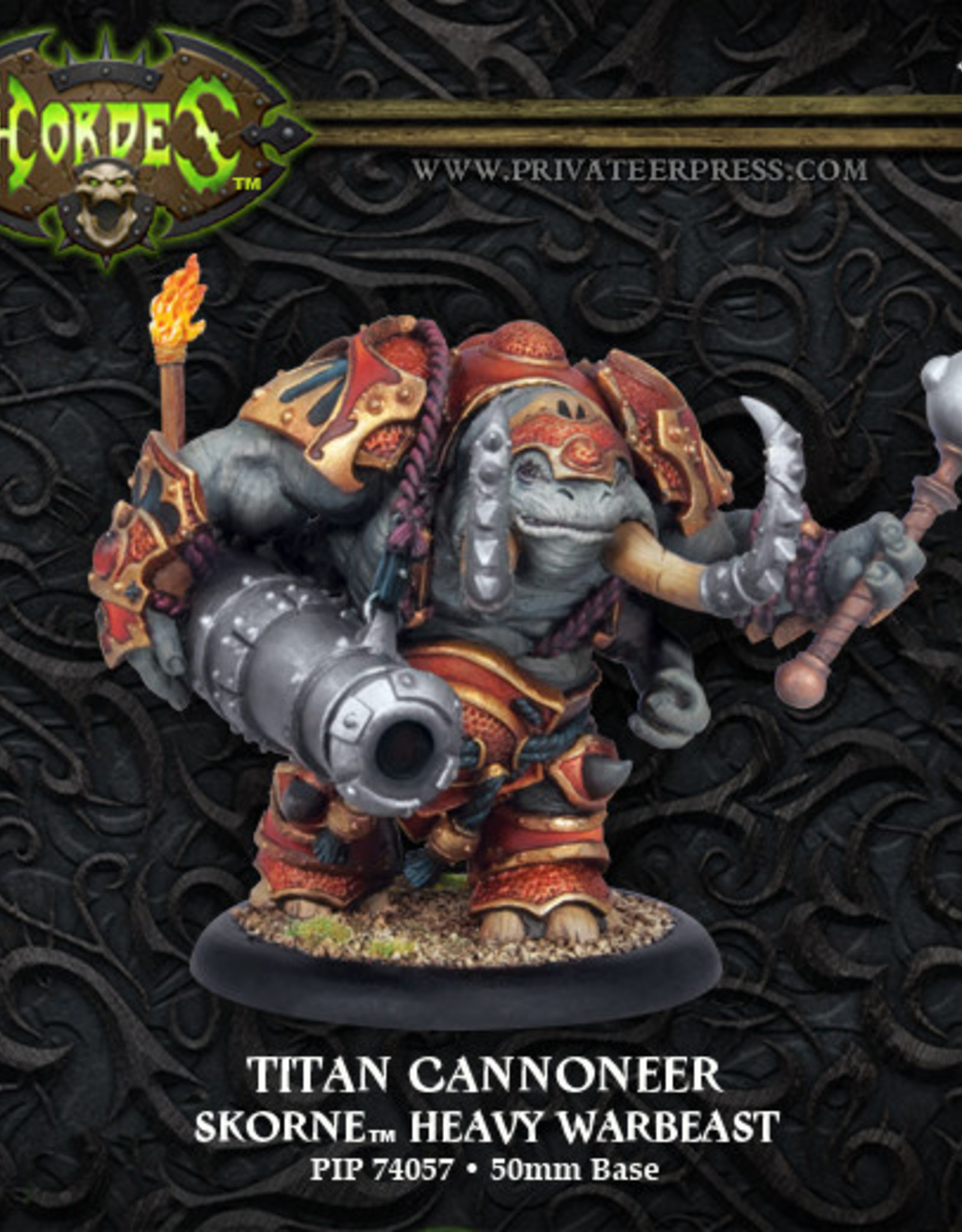 Hordes Skorne - Titan Cannoneer/Gladiator/Sentry kit