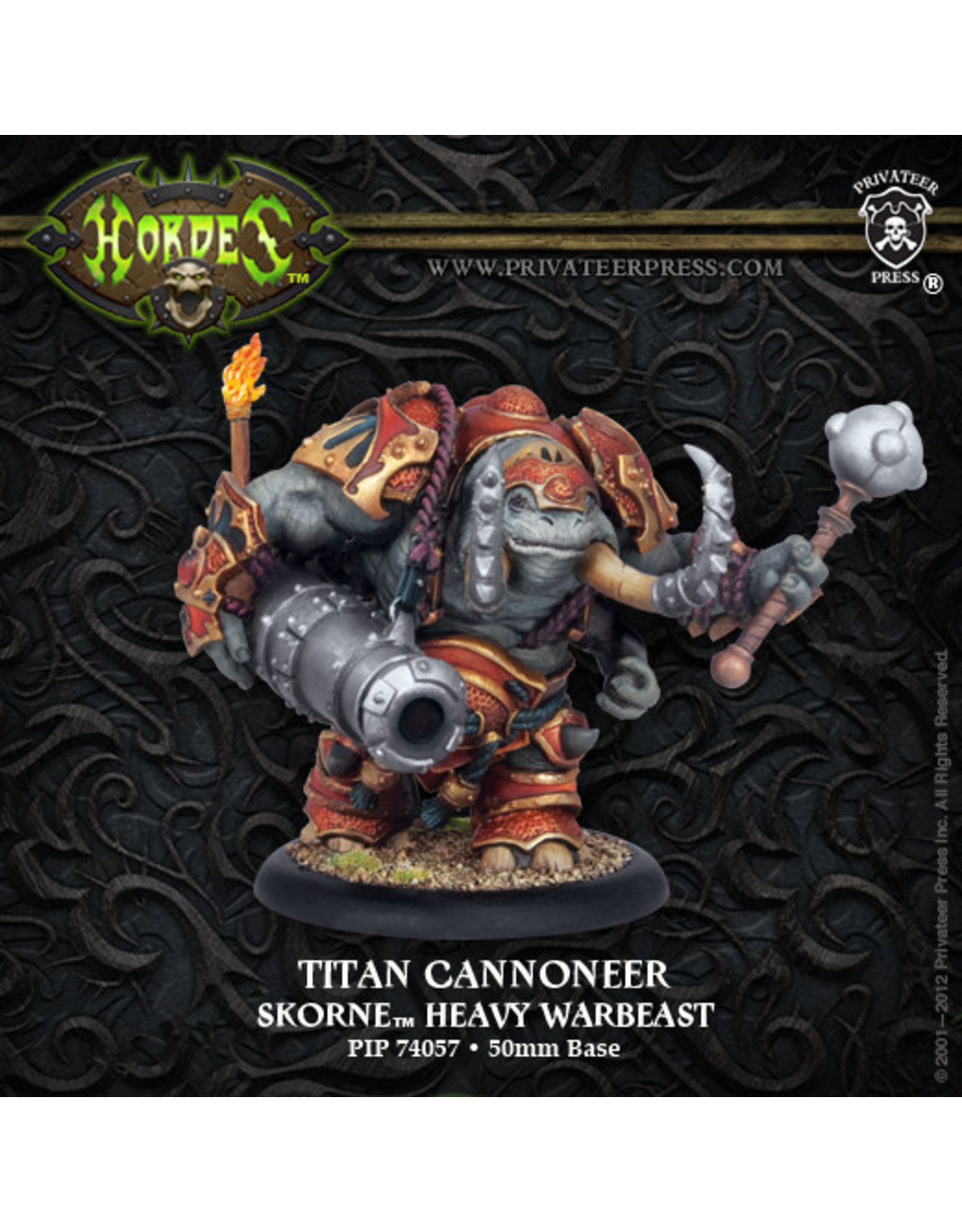 Hordes Skorne - Titan Cannoneer/Gladiator/Sentry kit