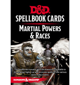 Dungeons & Dragons SpellBook Cards: Martial & Race