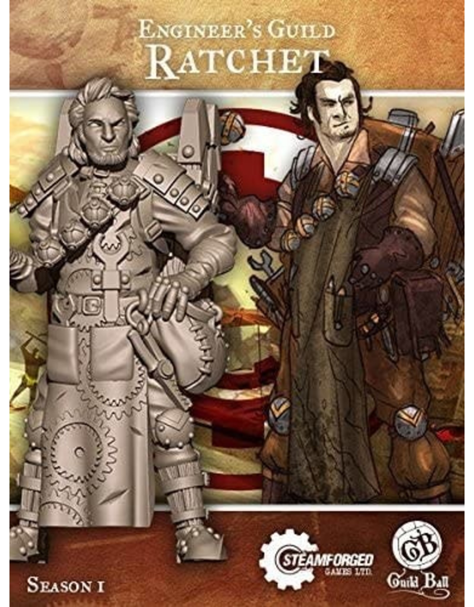 Guild Ball GB - Engineers - Ratchet
