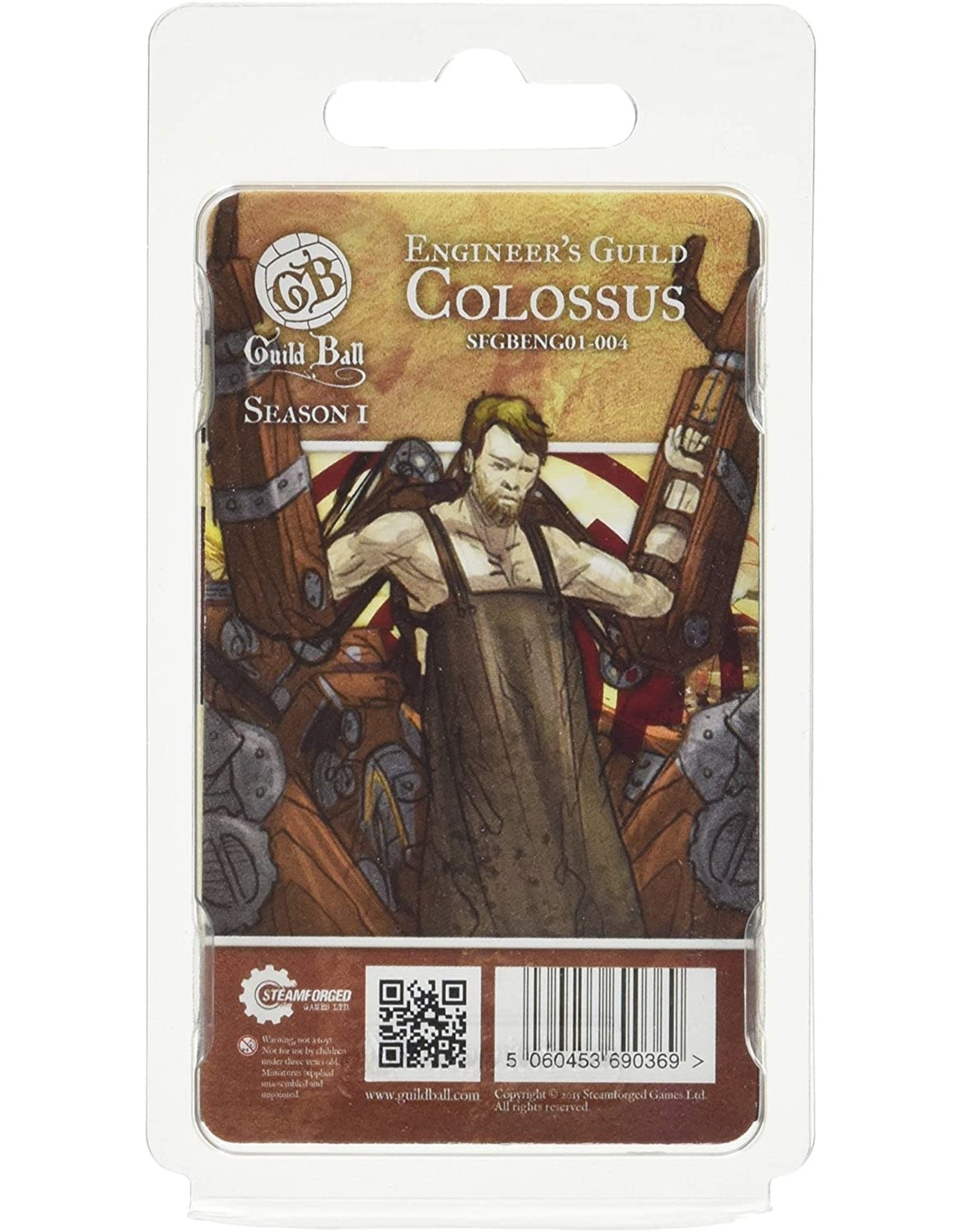 Guild Ball GB - Engineers - Colossus