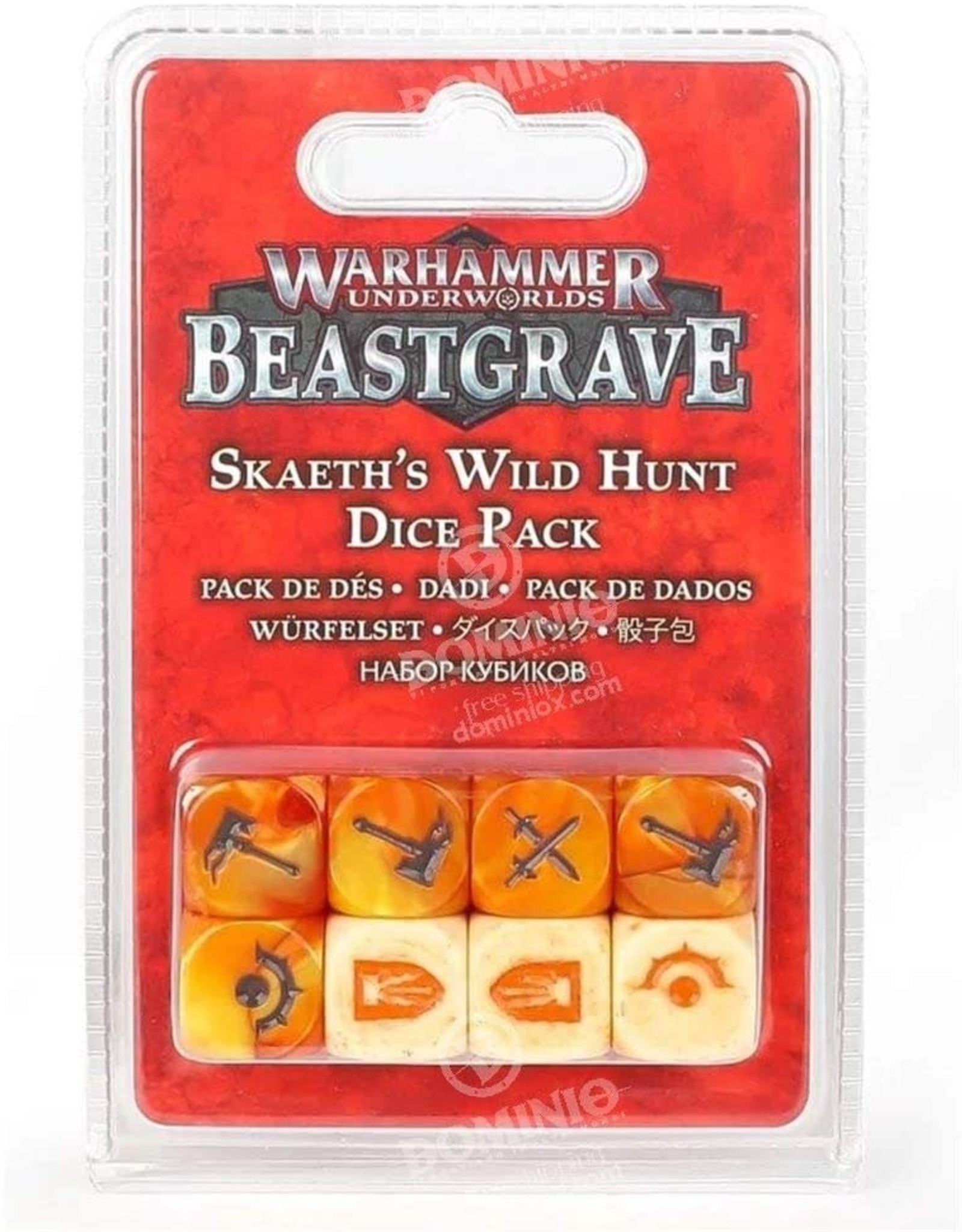 Warhammer Underworlds Underworlds - Skaeth's Wild Hunt Dice