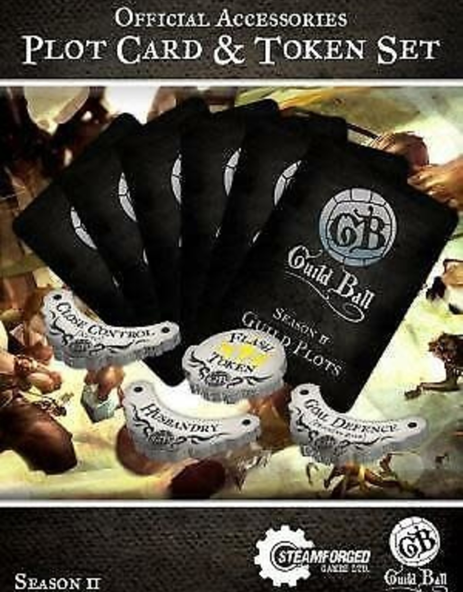 Guild Ball GB - Plot Cards & Tokens Season 2