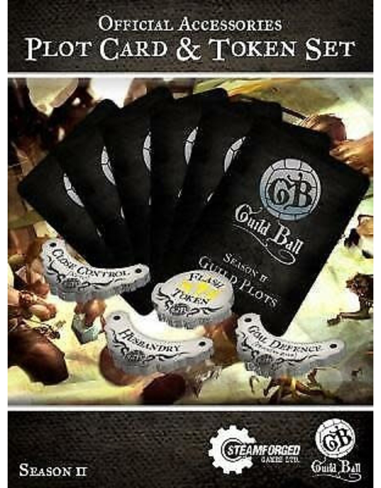 Guild Ball GB - Plot Cards & Tokens Season 2