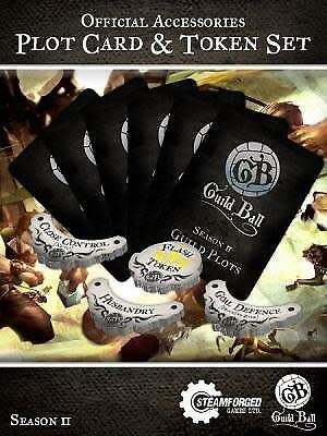 Guild Ball GB - Plot Cards &amp; Tokens Season 2 - Goblin Town Games