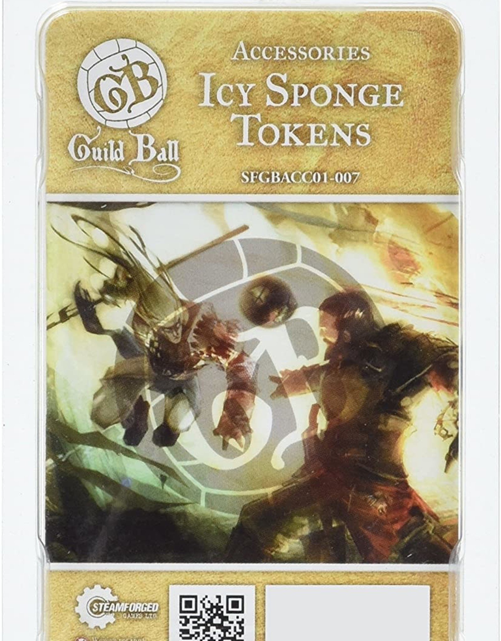 Guild Ball GB - Icy Sponge Tokens