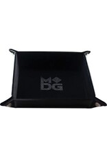 Folding Dice Tray - Velvet Black