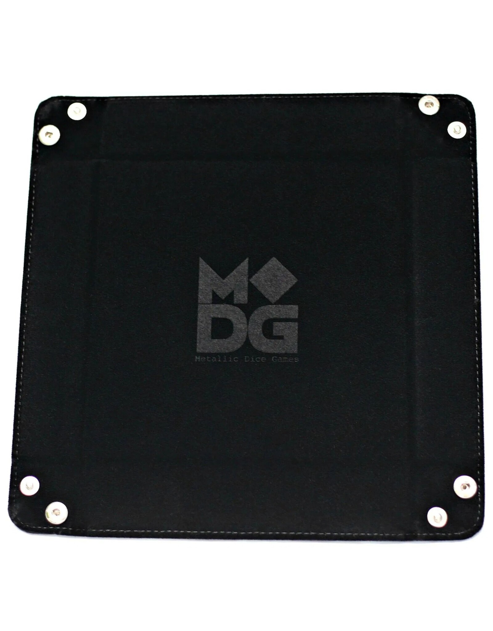 Folding Dice Tray - Velvet Black