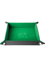 Folding Dice Tray - Velvet Green