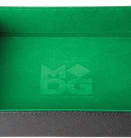 Folding Dice Tray - Velvet Green